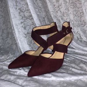 Liz Claiborne Burgundy Heels